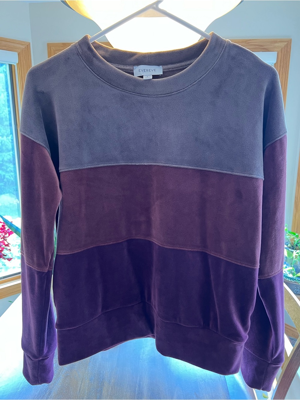 Evereve Velour Top